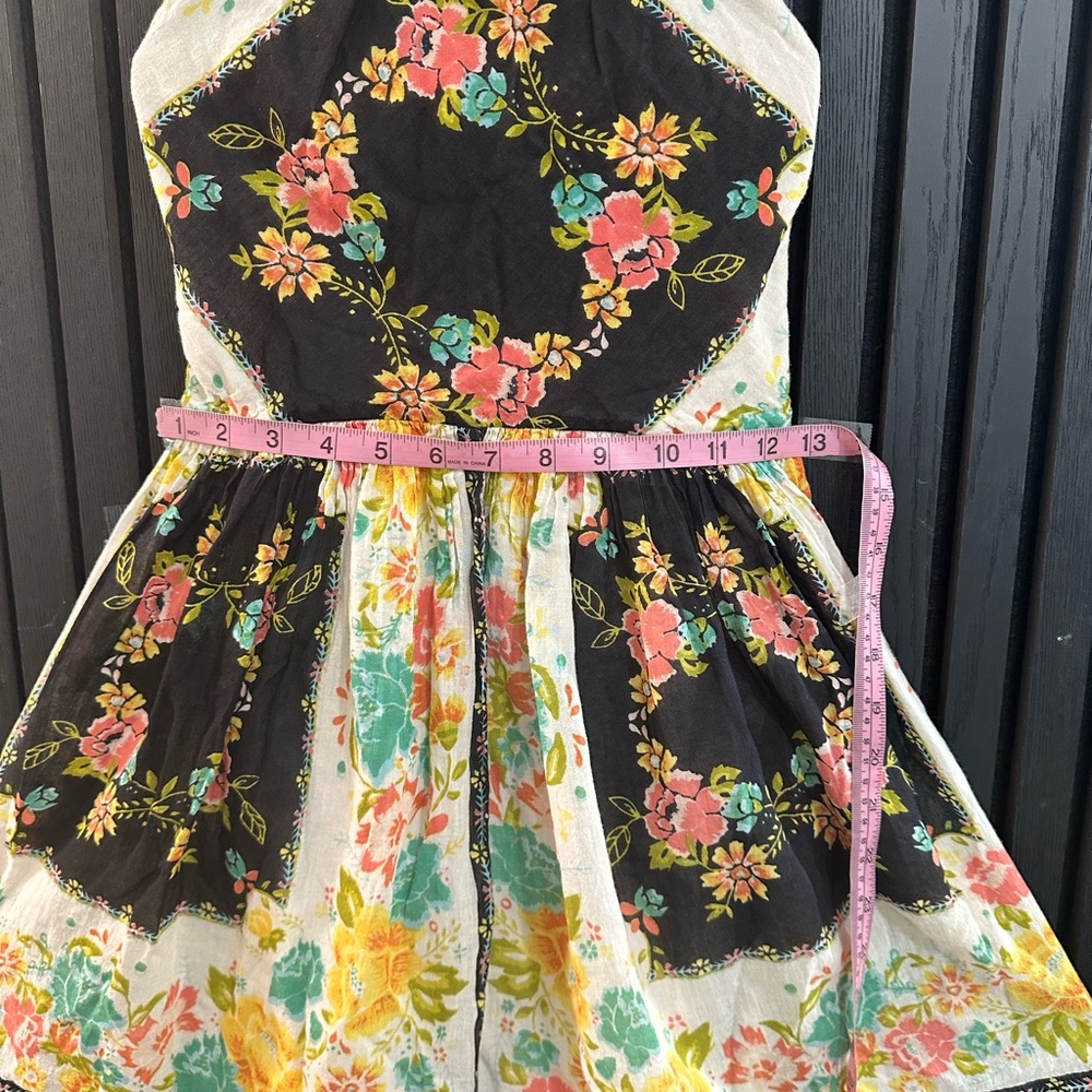 Ecote Black and Green Halter Sundress - Picture 6 of 12